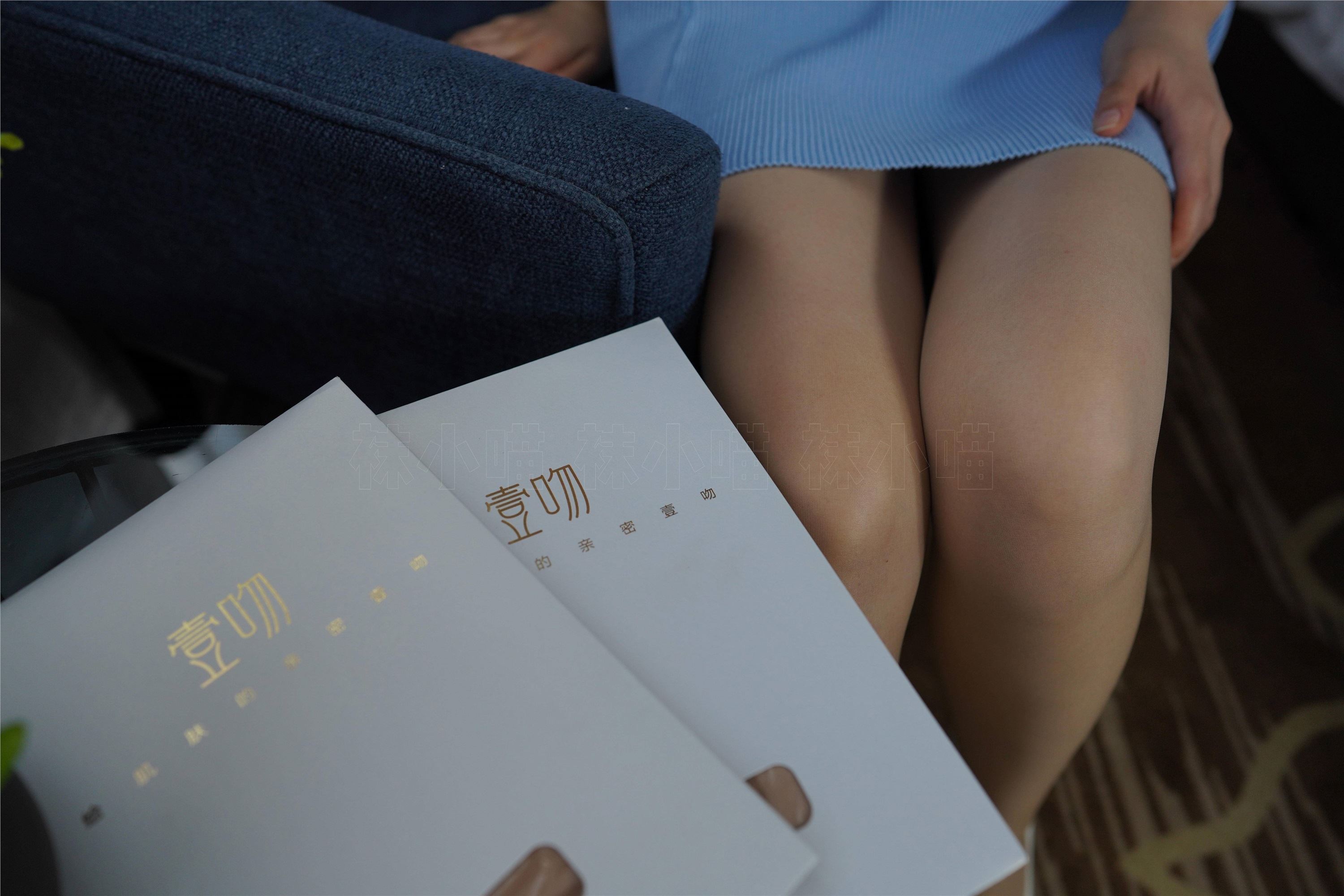 kittyWawa袜小喵  KT252 浅蓝连衣裙